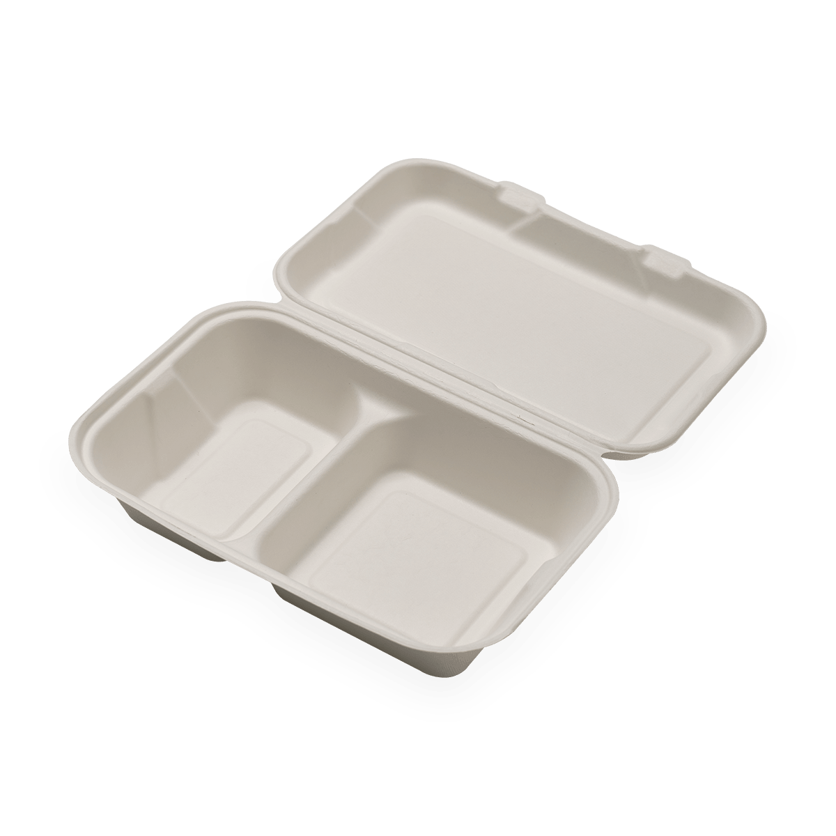 Suikerriet bagasse vezel biologisch afbreekbare containers voor voedselverpakkingen