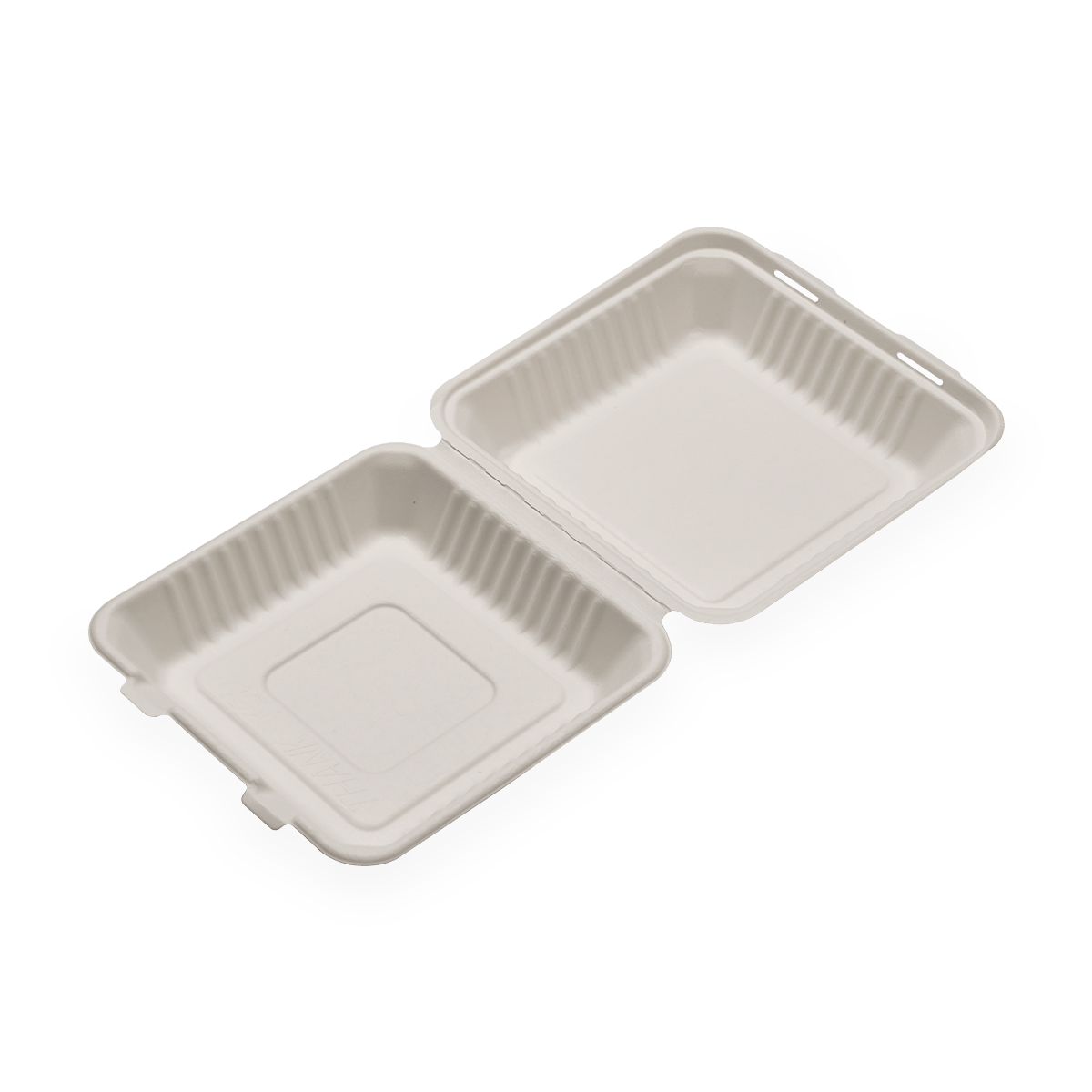 Suikerriet bagasse vezel biologisch afbreekbare containers voor voedselverpakkingen